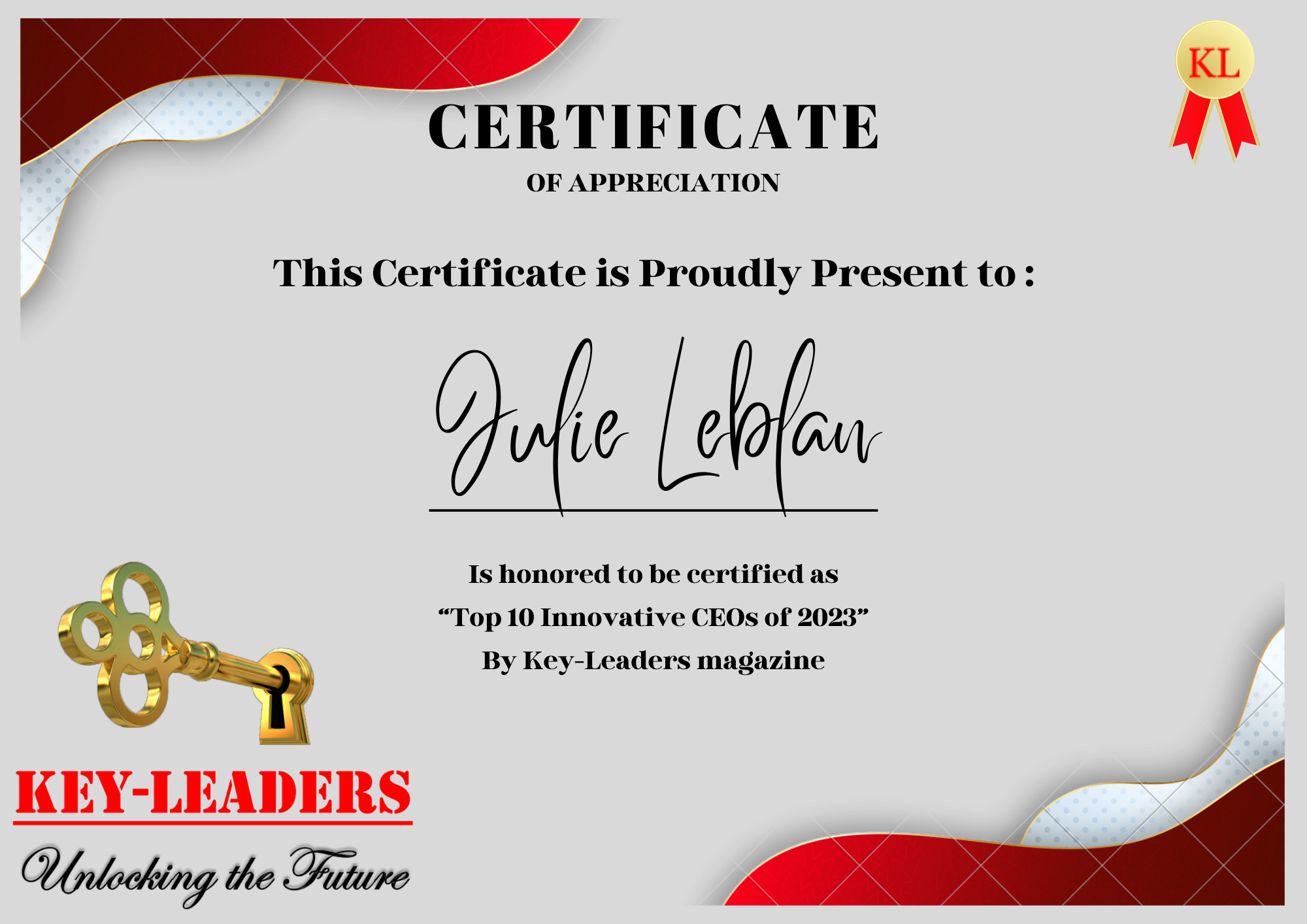 Julie Leblan, CEO of Merit Incentives,